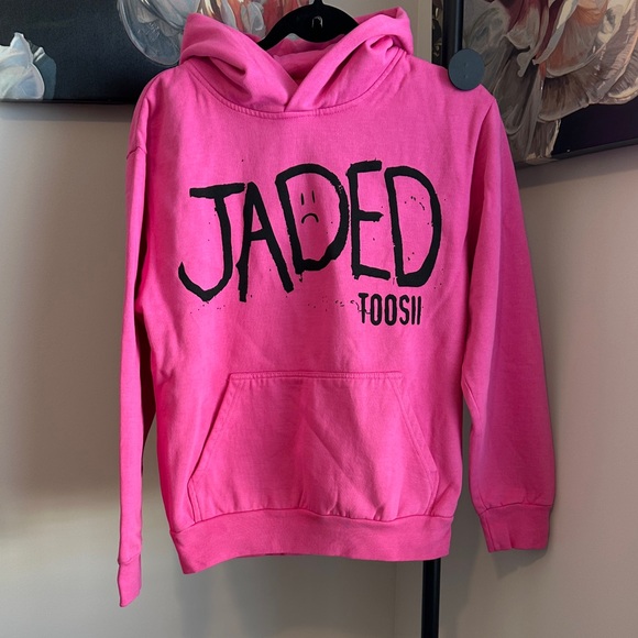 Jaded Tops - Toosii Merch Pink Jaded Hoodie Official Merch NWOT